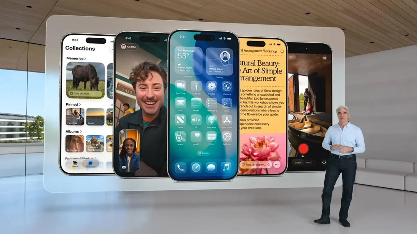 iOS 26 液态玻璃设计语言